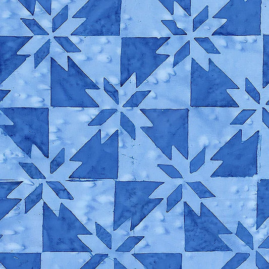 Ink & Edge Batiks Hunter's Star Sky - Anthology Batiks from Fort Worth Fabric Studio