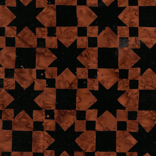 Ink & Edge Batiks Missouri Star Walnut - Anthology Batiks from Fort Worth Fabric Studio