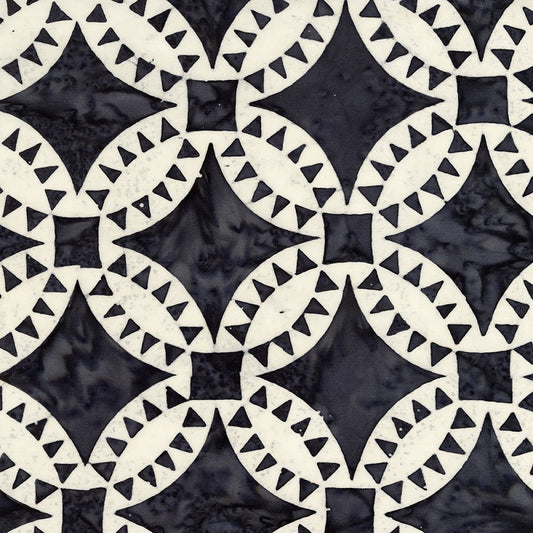 Ink & Edge Batiks Pickle Dish Charcoal - Anthology Batiks from Fort Worth Fabric Studio