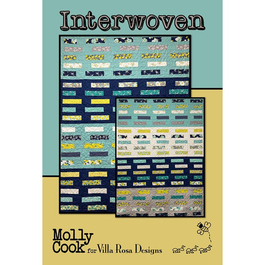 Interwoven Quilt Pattern PDF Download - Villa Rosa Designs from Fort Worth Fabric Studio