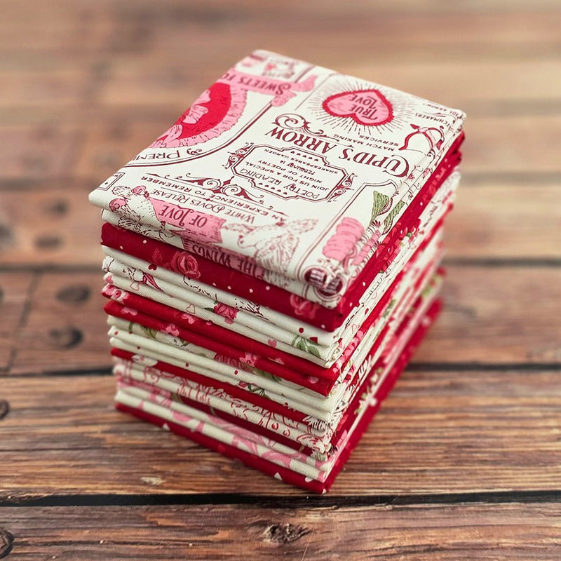 Je T'aime Fat Quarter Bundle - Moda from Fort Worth Fabric Studio