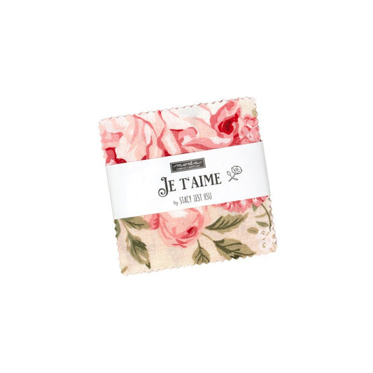 Je T'aime Mini Charm Pack - Moda from Fort Worth Fabric Studio