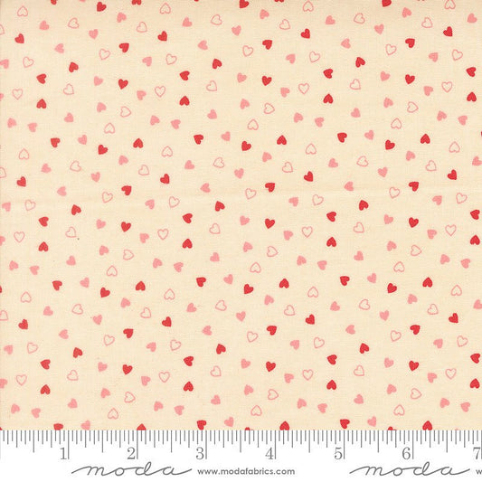 Je T'aime Sweet Hearts Lace - Moda from Fort Worth Fabric Studio