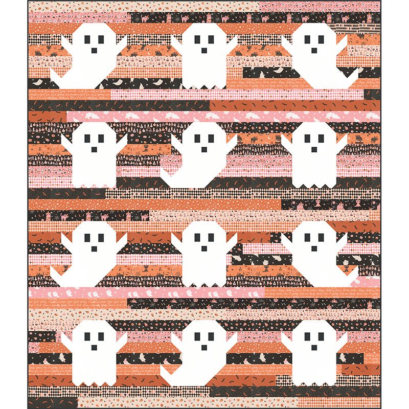 Jelly Ghosts Quilt Pattern by Modernly Morgan - Branch & Blume from Fort Worth Fabric Studio