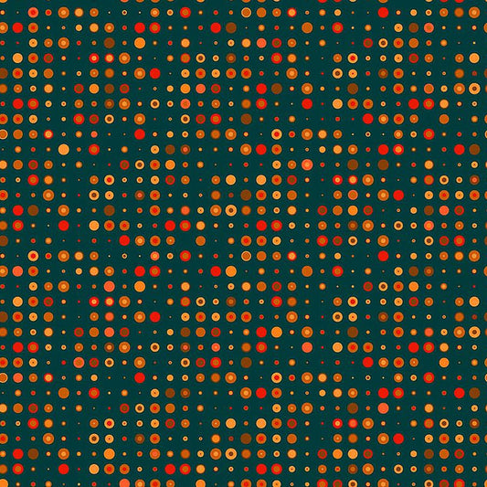 Jewel Box Orange Topaz - Northcott from Fort Worth Fabric Studio