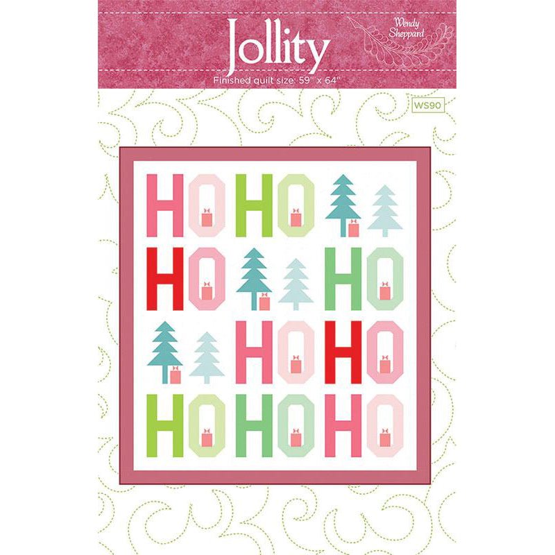 Jollity Quilt Pattern by Wendy Sheppard - Wendy Sheppard from Fort Worth Fabric Studio