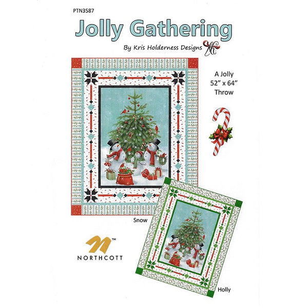 Jolly Gathering Quilt Pattern by Northcott - Northcott from Fort Worth Fabric Studio