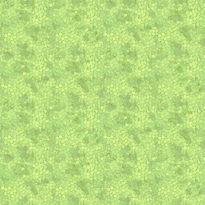 Jubilant Packed Tiles Green - Timeless Treasures from Fort Worth Fabric Studio
