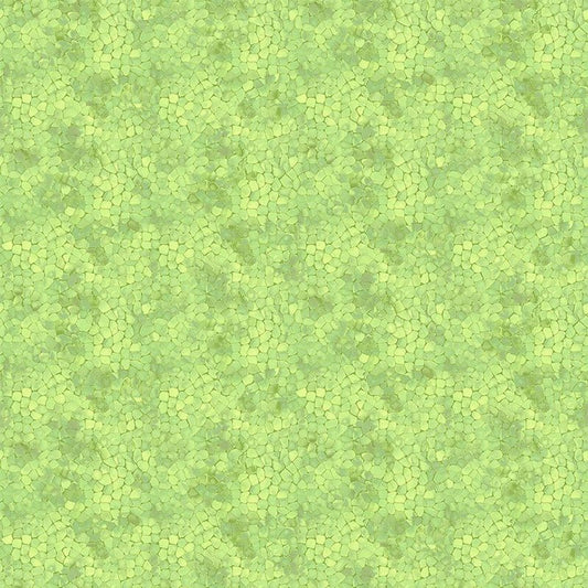 Jubilant Packed Tiles Green - Timeless Treasures from Fort Worth Fabric Studio