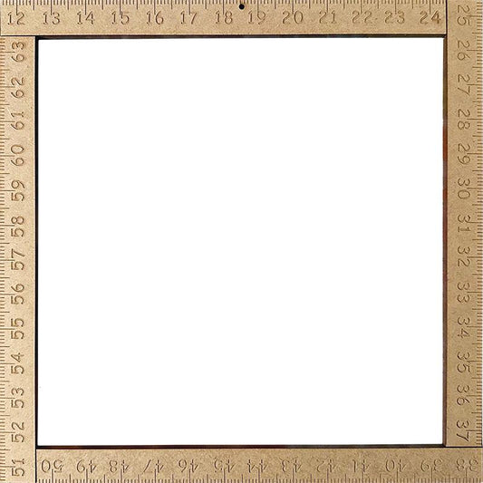 Just A Little Box Wood Frame Ruler 10" - Moda from Fort Worth Fabric Studio