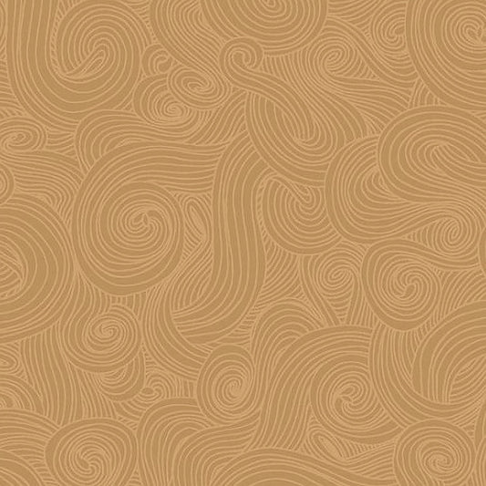 Just Color Swirls Camel - Studio E from Fort Worth Fabric Studio