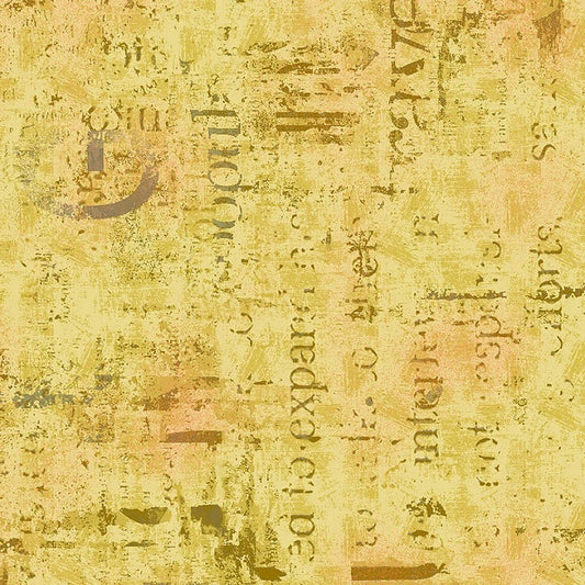 Just Sayin' Mixed Media Texture Blond - Studio E from Fort Worth Fabric Studio