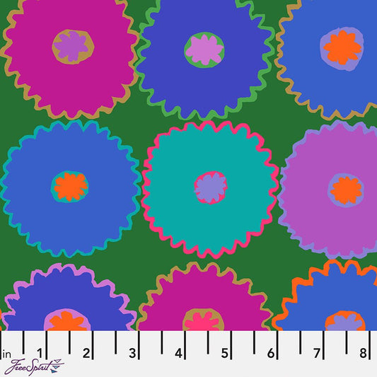 Kaffe Fassett Collective Pinking Blue - Free Spirit from Fort Worth Fabric Studio
