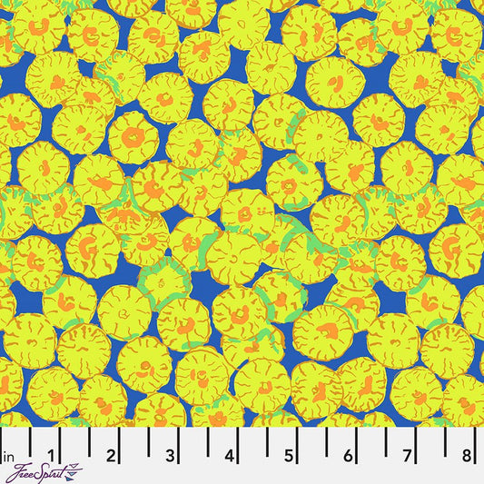 Kaffe Fassett Collective Sand Dollar Blue - Free Spirit from Fort Worth Fabric Studio