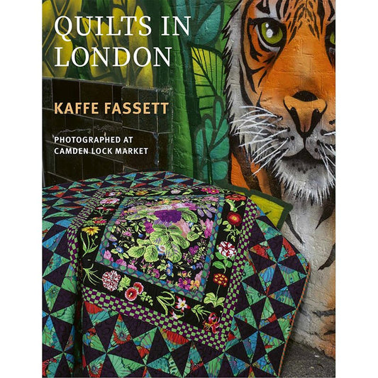 Kaffe Fassett Quilts in London Quilt Book - Taunton Books from Fort Worth Fabric Studio