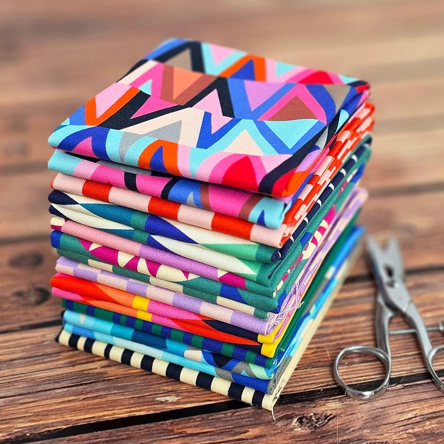Kaleidoscope Fat Quarter Bundle from Windham 10 Prints - Windham from Fort Worth Fabric Studio