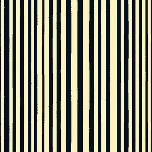 Kaleidoscope Mini Stripe Ink/Vanilla Custard - Windham from Fort Worth Fabric Studio
