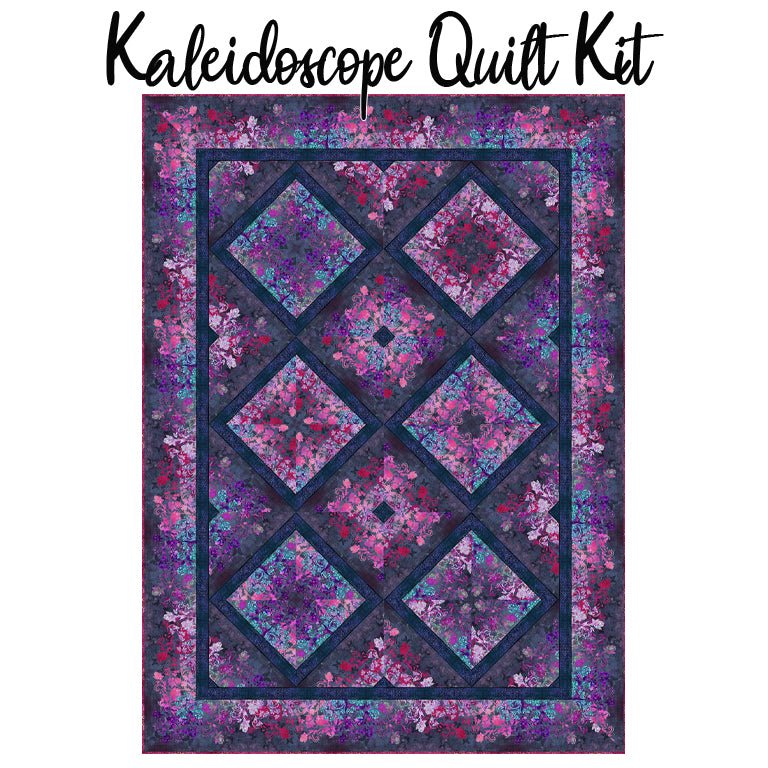 Kaleidoscope Quilt Kit with Evanescence from In The Beginning - In the Beginning from Fort Worth Fabric Studio