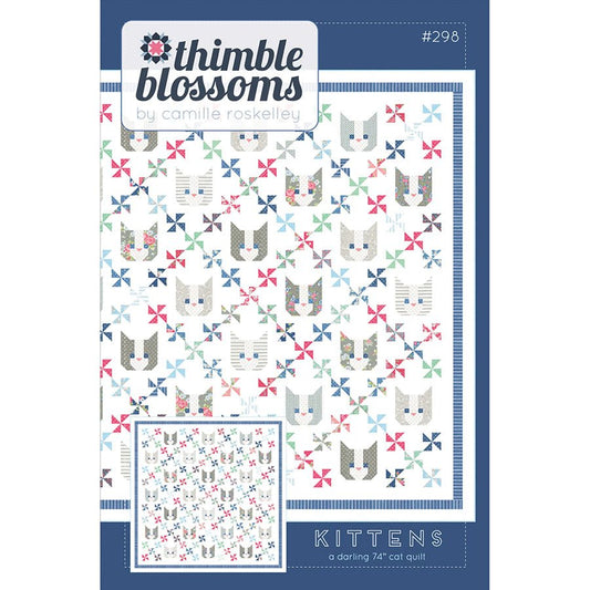 Kittens Quilt Pattern by Thimble Blossoms - Thimble Blossoms from Fort Worth Fabric Studio
