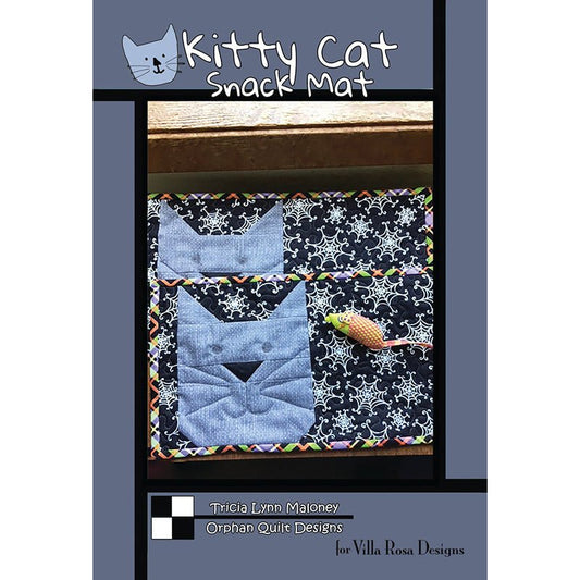 Kitty Cat Snack Mat Pattern PDF Download - Villa Rosa Designs from Fort Worth Fabric Studio