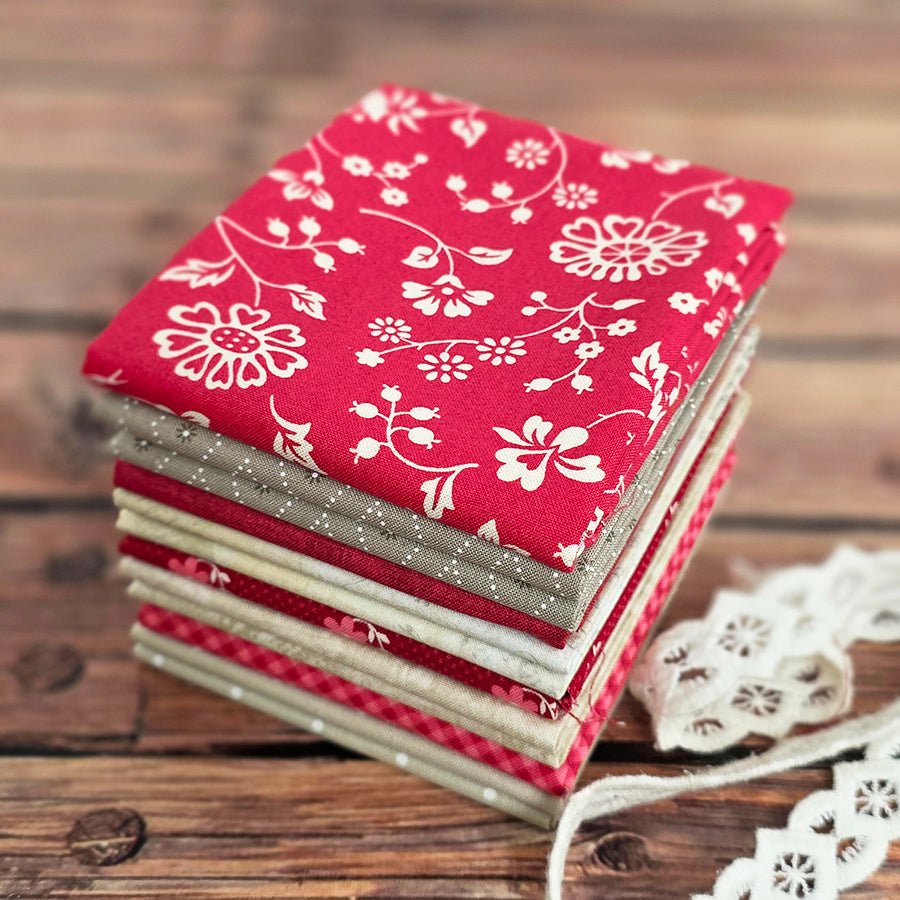 La Grange Sewing Room – FWFS Exclusive 8 Piece Fat Quarter Bundle - Fort Worth Fabric Studio from Fort Worth Fabric Studio