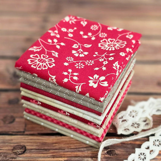 La Grange Sewing Room – FWFS Exclusive 8 Piece Fat Quarter Bundle - Fort Worth Fabric Studio from Fort Worth Fabric Studio