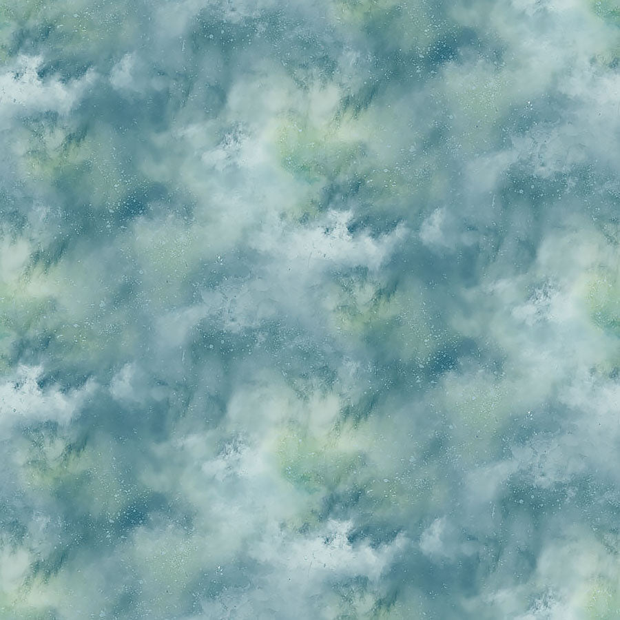 Lakeside Retreat Texture Dark Blue – Remnant 29″ × 44″ - Northcott from Fort Worth Fabric Studio