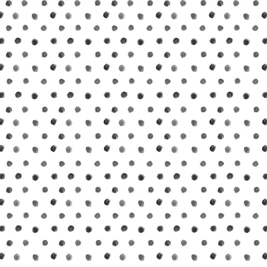 Lemon Zest Dot White - Clothworks from Fort Worth Fabric Studio