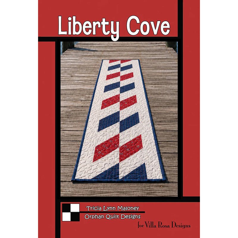 Liberty Cove Table Runner Pattern PDF Download - Villa Rosa Designs from Fort Worth Fabric Studio
