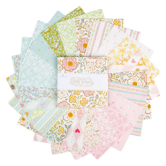 Little Posies 5" Stacker by Cayla Naylor for Riley Blake - Riley Blake from Fort Worth Fabric Studio