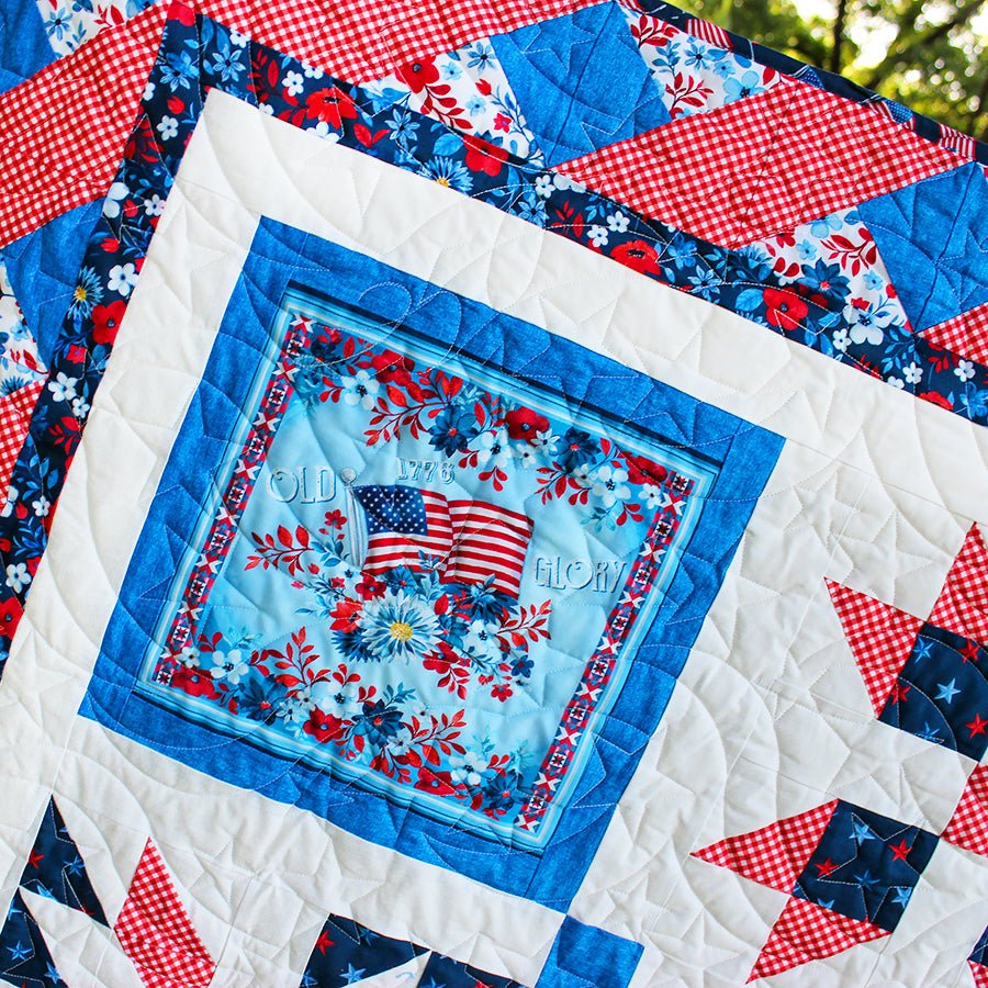 Lone Star Liberty | PDF Quilt Pattern - Fort Worth Fabric Studio from Fort Worth Fabric Studio