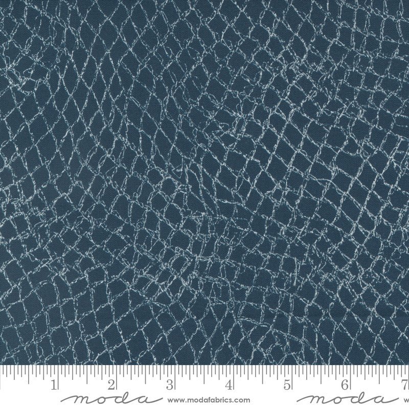 Longshore Net Night – Remnant 22″ × 44″ - Moda from Fort Worth Fabric Studio