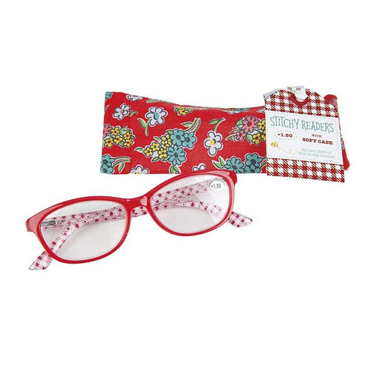Lori Holt 1.50 Stitchy Readers w/ Soft Case by Riley Blake - Riley Blake from Fort Worth Fabric Studio