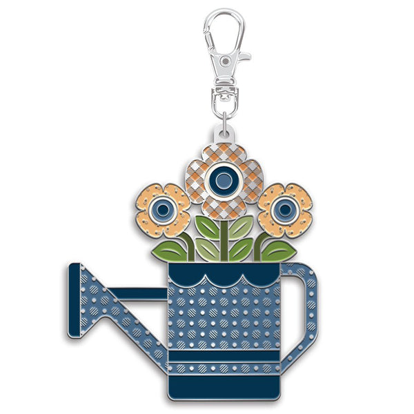 Lori Holt Enamel Happy Charm Watering Can by Riley Blake - Riley Blake from Fort Worth Fabric Studio