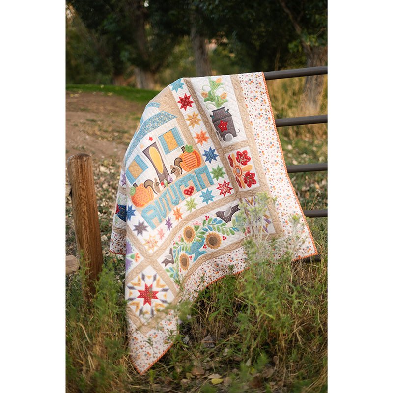 Machine Embroidery USB Autumn Love by Lori Holt for Riley Blake Machine Embroidery USBs by Riley Blake