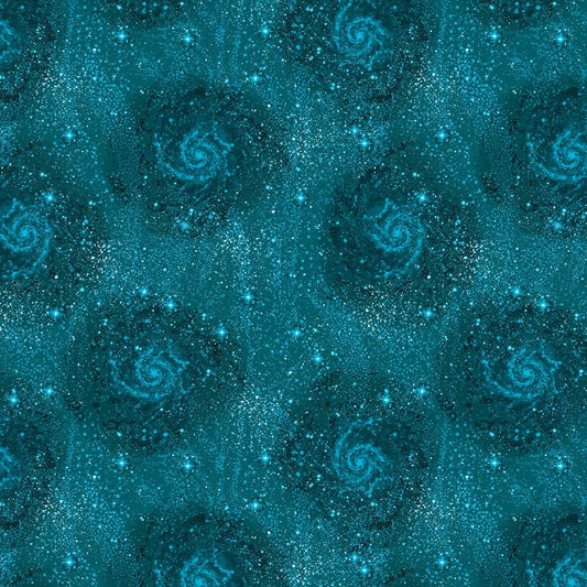 Magical Basics Teal - Benartex from Fort Worth Fabric Studio