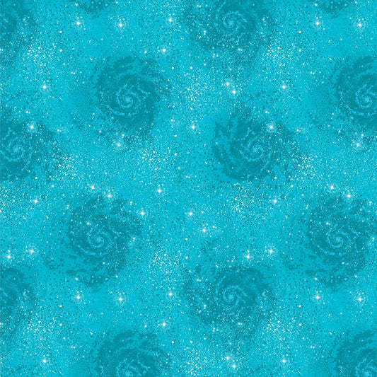 Magical Basics Turquoise - Benartex from Fort Worth Fabric Studio