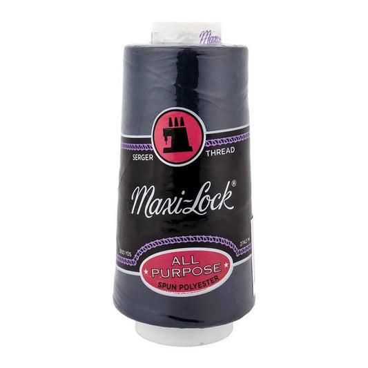 Maxi - Lock All Purpose Serger Thread Cone Navy - Maxi - Lock from Fort Worth Fabric Studio