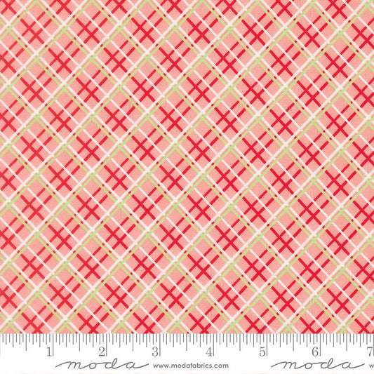 Merrily on High Checks & Plaids Blush - Moda from Fort Worth Fabric Studio