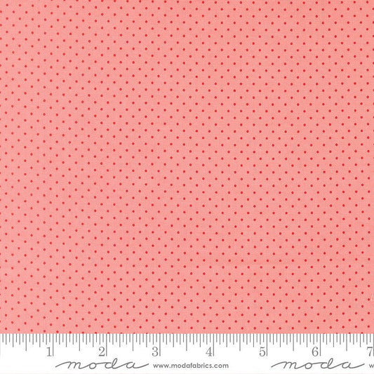 Merrily on High Festive Dots Blush - Moda from Fort Worth Fabric Studio