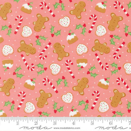 Merrily on High Sweet Treats Blush – Remnant 41" × 44" - Moda from Fort Worth Fabric Studio