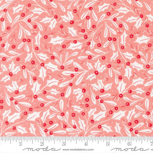 Merrily on High Winter Berries Blush - Moda from Fort Worth Fabric Studio