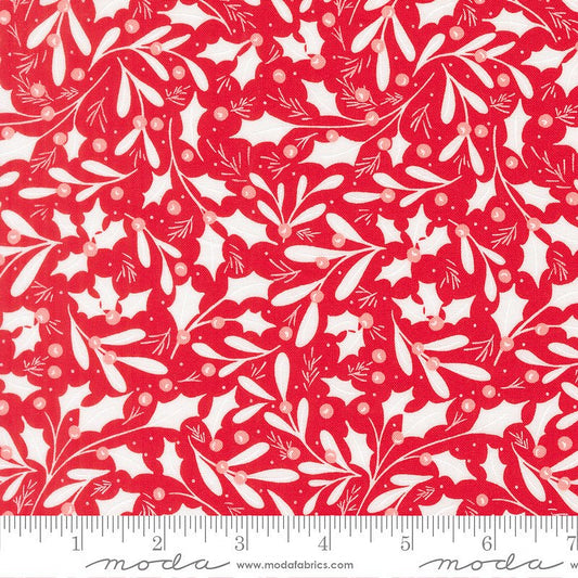 Merrily on High Winter Berries Christmas Red - Moda from Fort Worth Fabric Studio