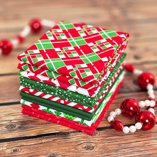 Merry Everything – FWFS Exclusive 7 Piece Fat Quarter Bundle - Fort Worth Fabric Studio from Fort Worth Fabric Studio