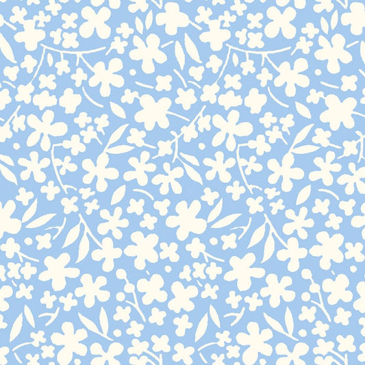 Merry Go Round Mini Vine Sky - Windham from Fort Worth Fabric Studio