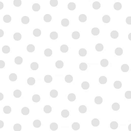 Merry Go Round Polka Dot White on White - Windham from Fort Worth Fabric Studio