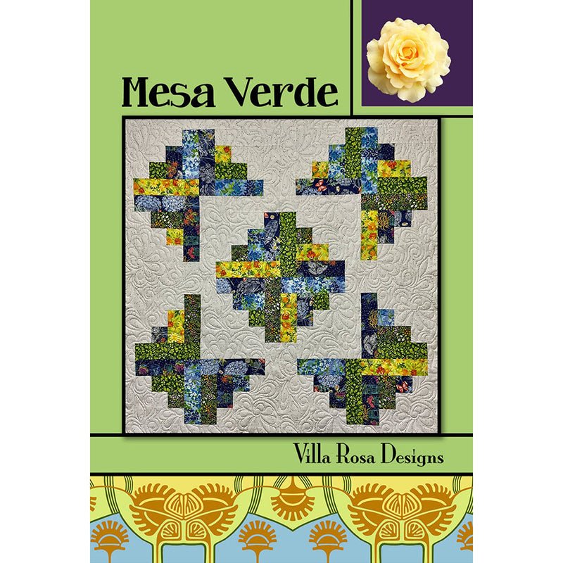 Mesa Verde Quilt Pattern PDF Download - Villa Rosa Designs from Fort Worth Fabric Studio