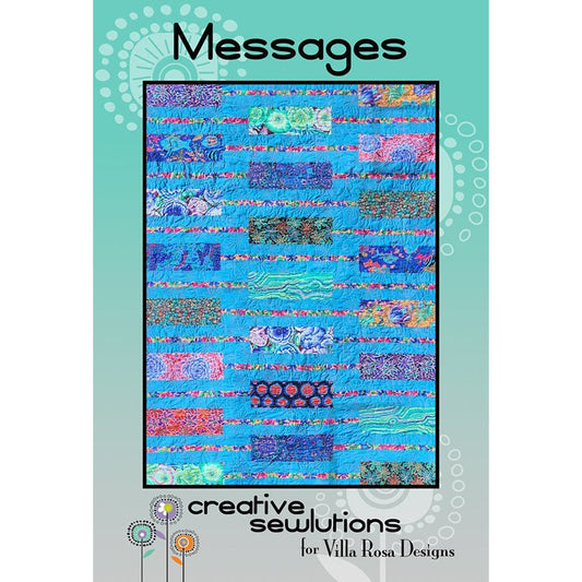 Messages Quilt Pattern PDF Download - Villa Rosa Designs from Fort Worth Fabric Studio