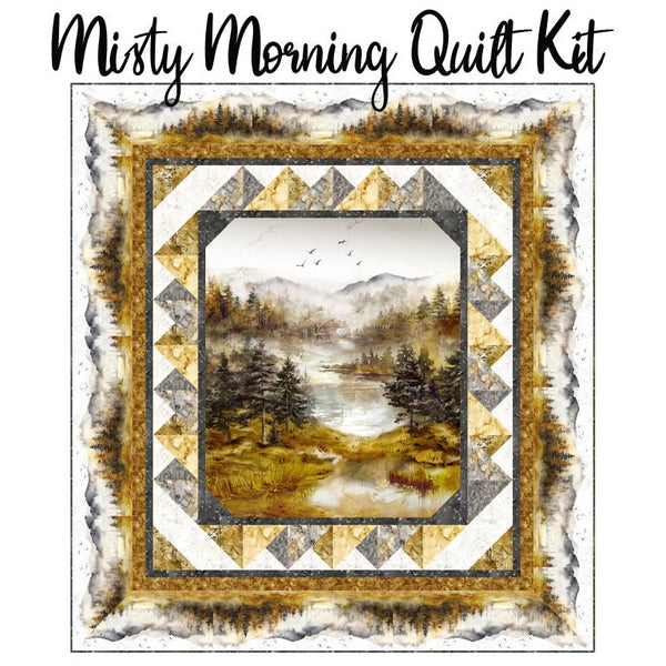 Misty Morning Quilt Kit from Northcott - Northcott from Fort Worth Fabric Studio