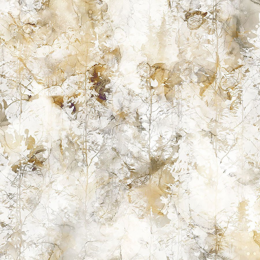 Misty Morning Trees White Multi - Northcott from Fort Worth Fabric Studio